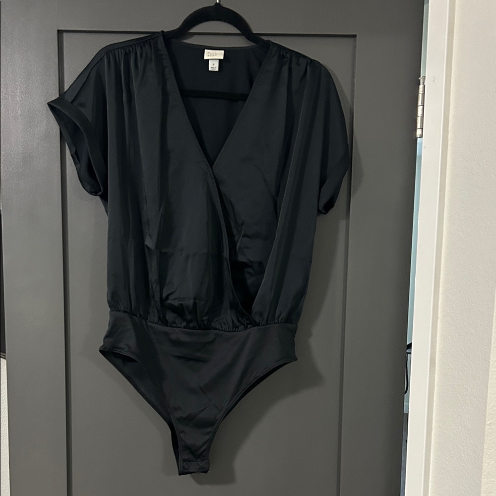 Black womens body suit
